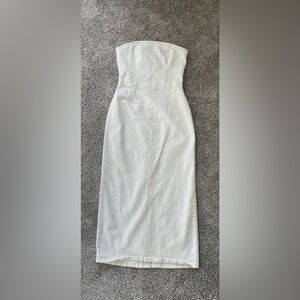 White Strapless Dress
Denim
Abercrombie & Fitch